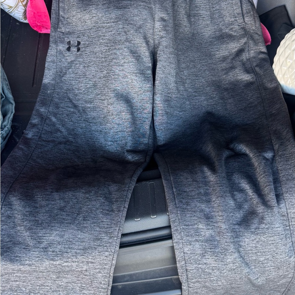 Under Armour ColdGear Fleece Sweatpants – Gray – Size Large – Athletic Joggers